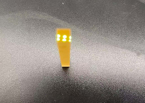 4mm X 4mm X 50mm La3Ga5SiO14 LGS Single Crystal With Au Coating Bar 0