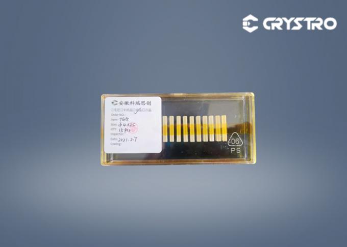 25mm Length TB3Ga5O12 TGG Single Crystal For Faraday Isolator 0