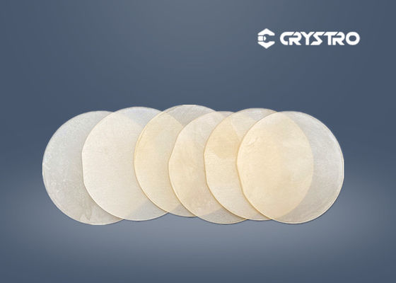 Buy Dia 2inch Thick 0.5mm La3ga5sio14   Single Langasite Crystal LGS Substrate online manufacture