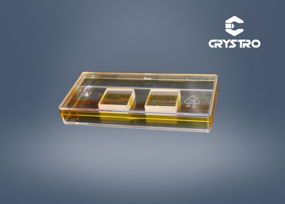 Buy Optical Isolator Square TGG Crystal Blocks With High Extinction Ratio online manufacture