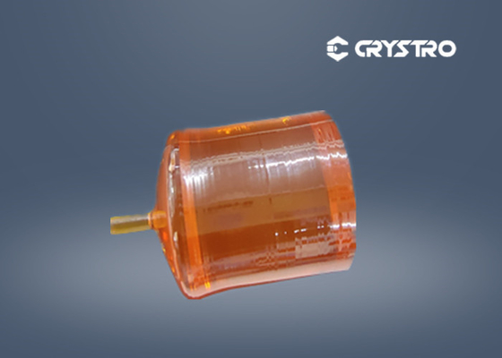 6inch Orange Fe Doped LT Lithium Tantalate Wafer High Density
