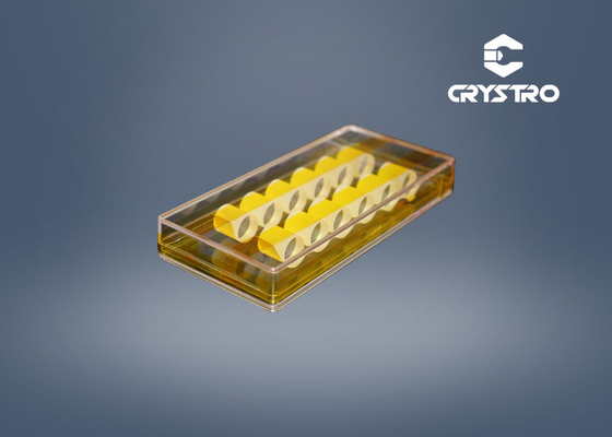 Dia 10x15 Mm BiG Size TGG Single Crystal Low Absorption