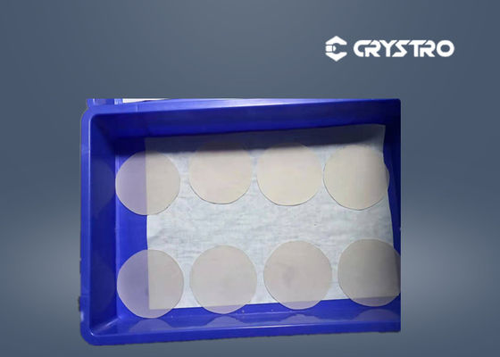 1-2-inch SGGG Substrate, Gadolinium Gallium Garnet Single Crystal, (111) Orientation, for YIG/BIG Magneto-Optical Film Epitaxy, Faraday Rotator R&D Sample