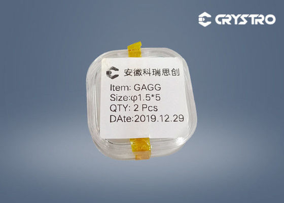 Dia 1.5mm Scintillation Ce GAGG Scintilation Single Crystal Rod