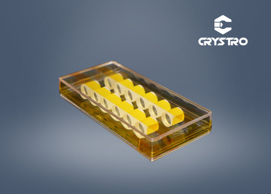 Dia 10*15 Mm BiG Size TGG Single Crystal Low Absorption