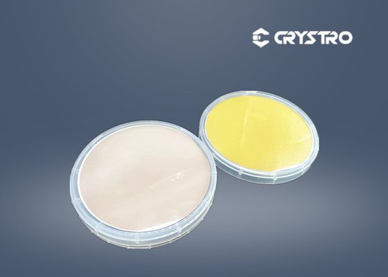 Yellow Black Fe2O3 Doped LiTaO3 Wafer Used For Photorefractive